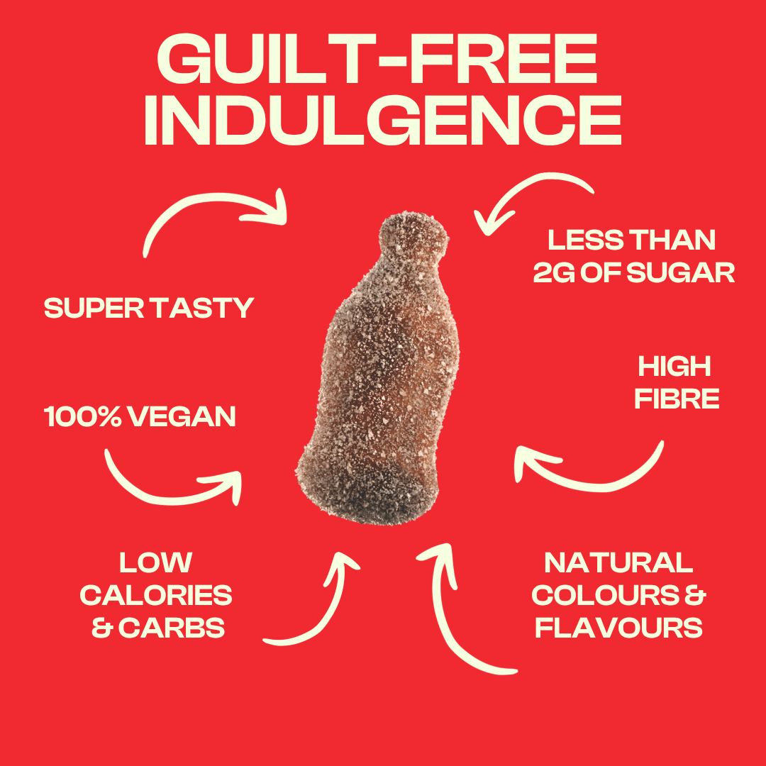 🥤18x50g FIZZY COLA BOTTLES [New Kid 🚀]