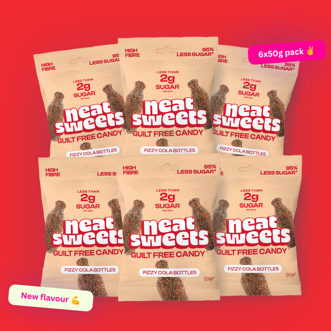 🥤 6 x 50g FIZZY COLA BOTTLES [New Kid 🚀]