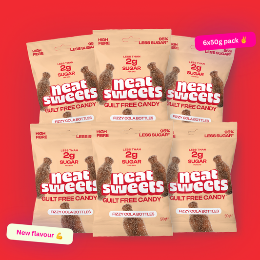 🥤 6 x 50g FIZZY COLA BOTTLES [New Kid 🚀]