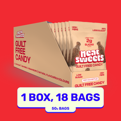 🥤18x50g FIZZY COLA BOTTLES [New Kid 🚀]