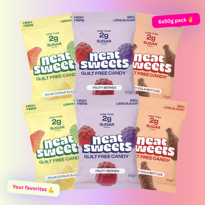 🍬 6 x 50g VARIETY PACK [Main Character Mix 💅]